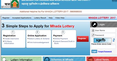 mhada lottery 2019 mumbai application form online .